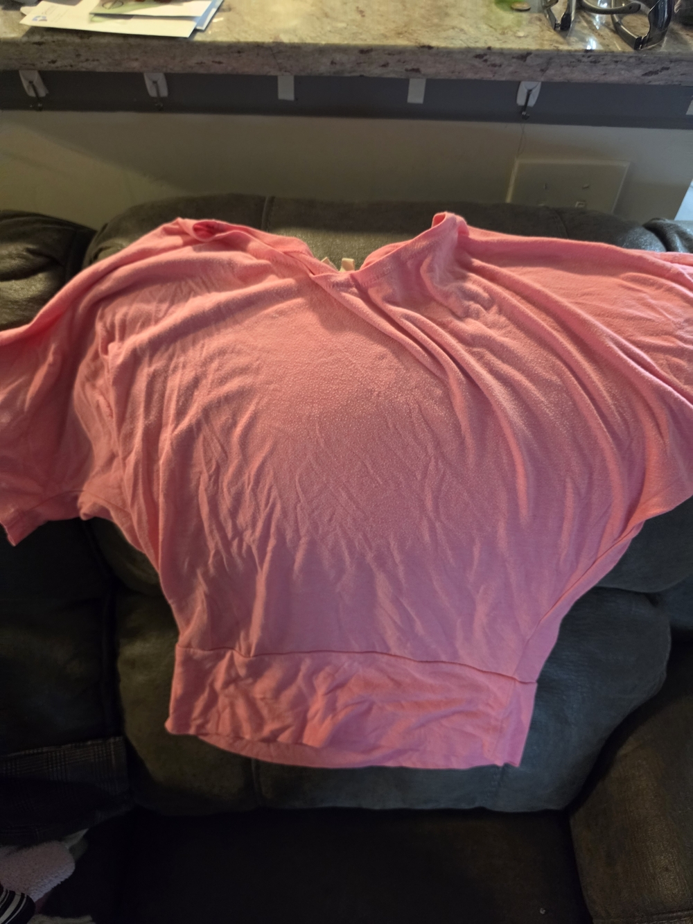 Zenana Outfitters Soft Pink Dolman Sleeve Top